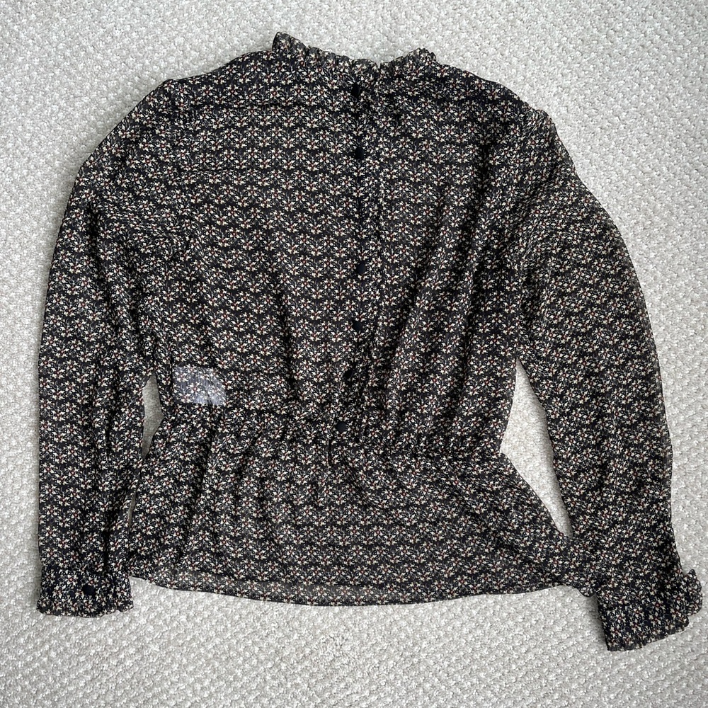 Sezane Sheer Blouse